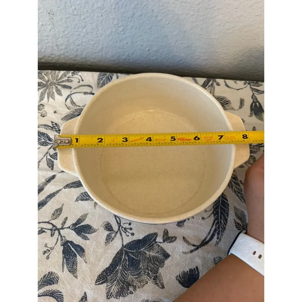 Lenox Temperware Dewdrops 1.25 Qt Casserole Dish NO Lid Vintage